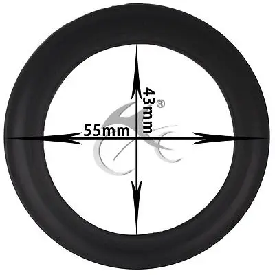

43mm x 55mm Motocycle Dust Fork Cover Oil Seal Cap For Suzuki Yamaha Kawasaki