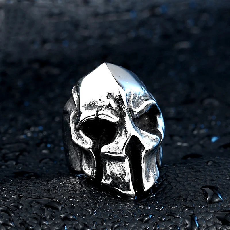 Кольцо мужское в стиле панк винтажное Ювелирное Украшение хип-хоп с волком быком