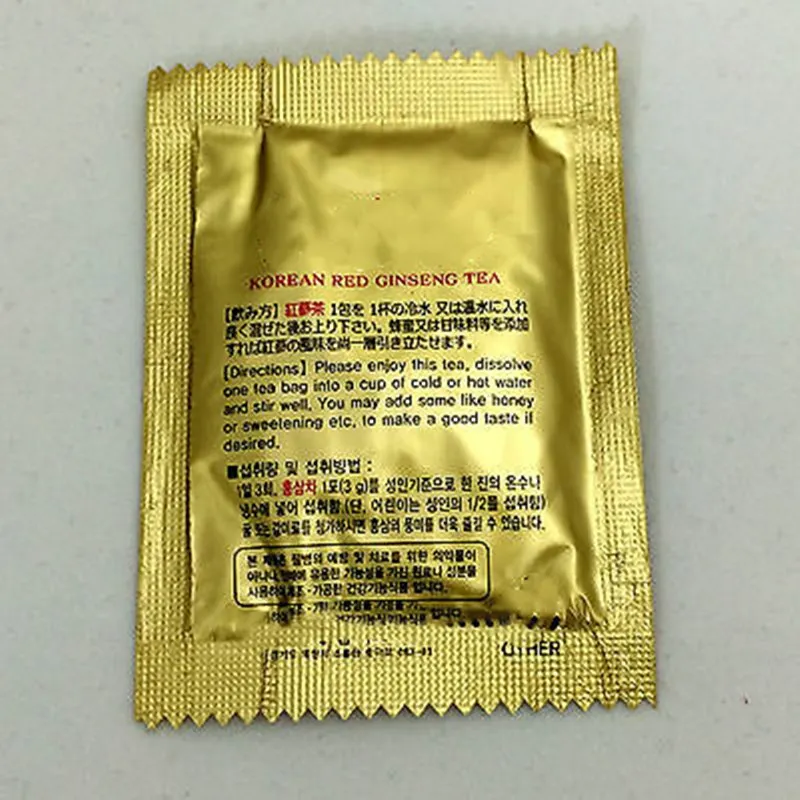 Натуральный чай Panax G пакетики 3 г x 20/40 Анти усталость усиление