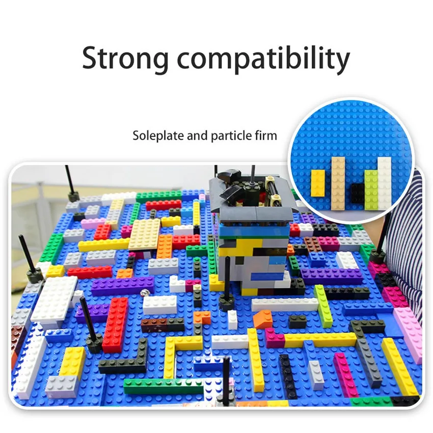 Пластина-основание Lepinblocks 50*50 точек настенное основание сделай сам маленький