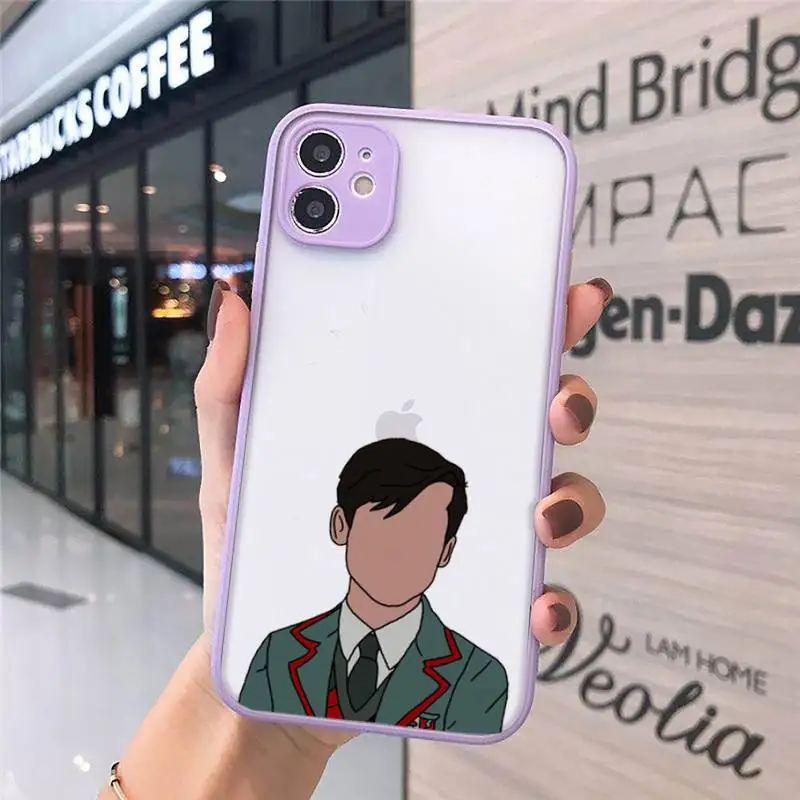 

American TV series Umbrella Academy Phone Cases matte transparent For iphone 7 8 11 12 plus mini x xs xr pro max cover