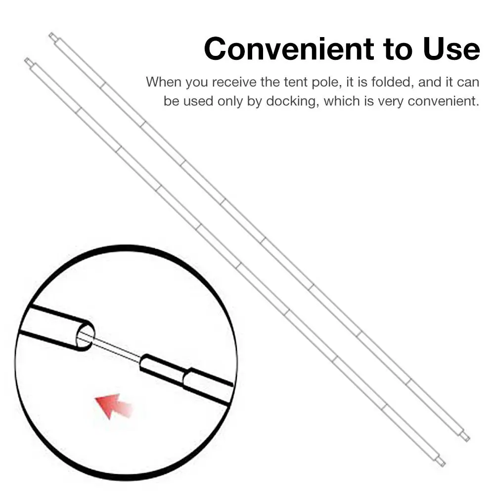 2 шт./компл. стержень из стекловолокна для палатки походный запасные опорные
