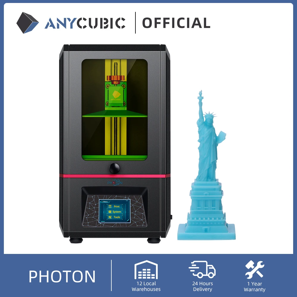 ANYCUBIC Фотон объект соглашения о качестве предоставляемых услуг 3D принтеры УФ ЖК