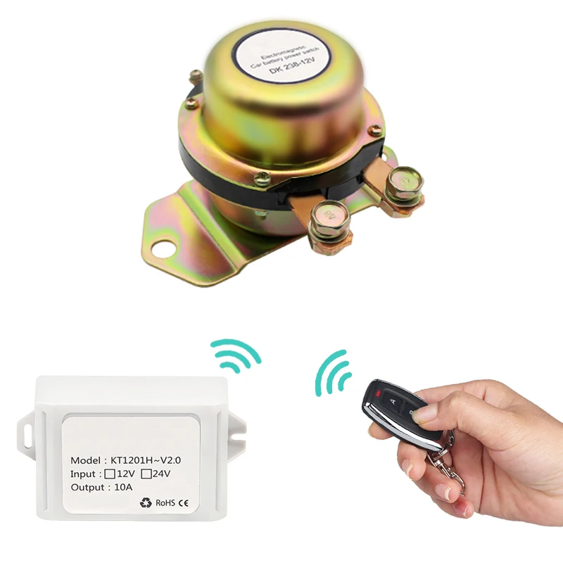 Автомобильный выключатель батареи 12 В электромагнитный реле питания с