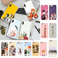 volleyball anime haikyuu phone case for iphone x xs max 6 6s 7 7plus 8 8 plus 5 5s se 2020 11 12pro max xr funda cases