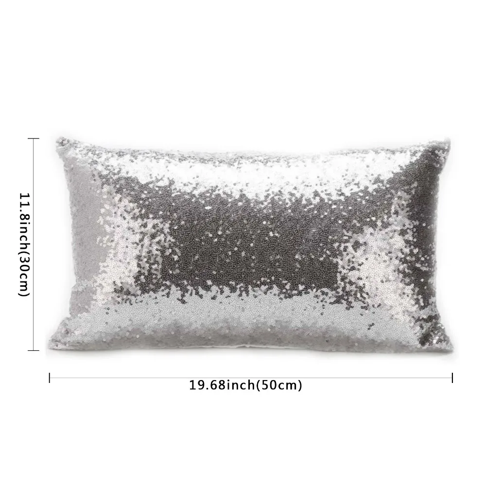 30x50 см/40x40 см Блестящий блестящий чехол для подушки DIY блестящий чехол для подушки декоративная подушка домашняя наволочка для гостиниц поставка 4 вида цветов