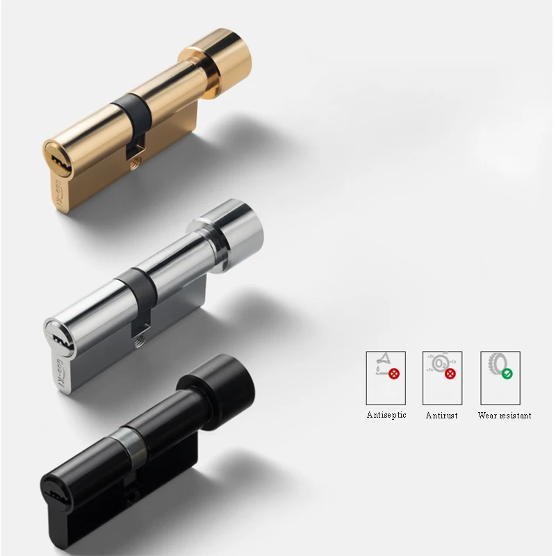 

304 / Pure Brass Antiseptic Antirust Wear Resistant Lock Cylinder