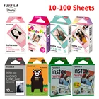 Fujifilm instax mini Film 10-100 листов Fuji 9 8 пленок для instant mini 9 8 7s 25 50s 9 90 Mini 8 Instant Mini 70 90 горячая распродажа