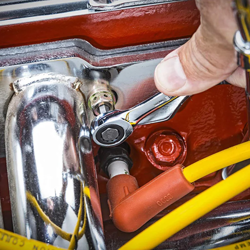 Набор гаечных ключей с трещоткой профессиональный высококачественный