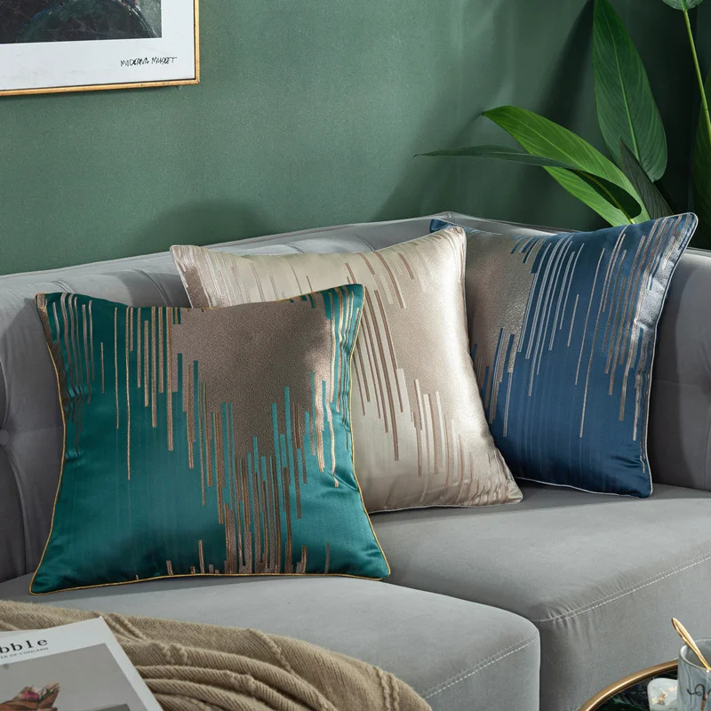 

45*45 Luxurious Sofa Nordic Living Home Decor Pillowcover Room Decorative Cushion Cover Office Outdoor Garden Pillowcase 40758