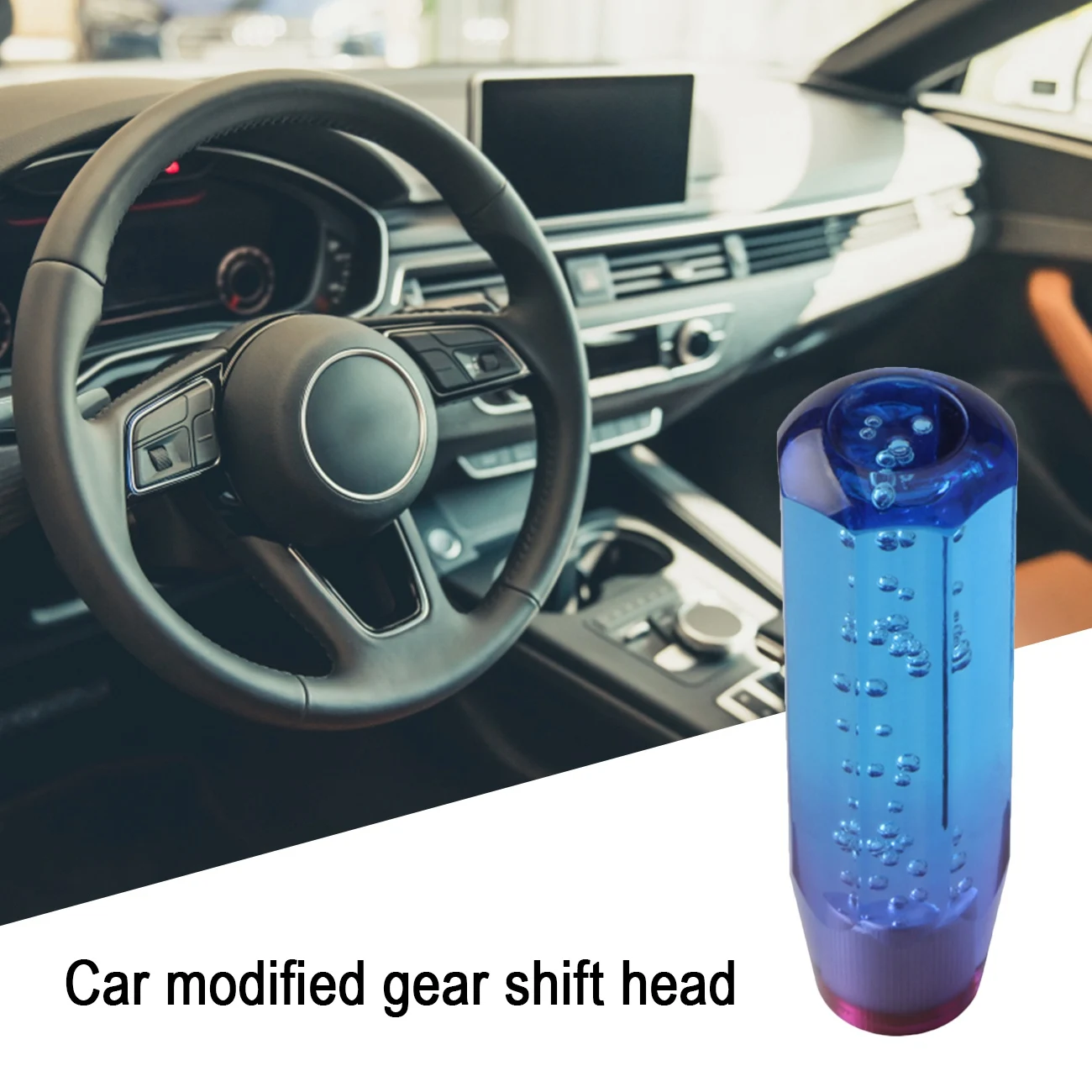

10cm/ 15cm/ 20cm Car Gear Shifter Head Manual Shift Knob Stick Crystal Acrylic Throw Gear Shifter Accessories