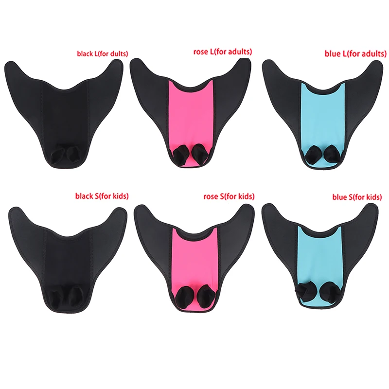 

Children Kid Mermaid Swimming Fins Duck Flippers Rubber Short Swim Fins Size Adjustable Fins Neutral Flippers Diving Equipment U