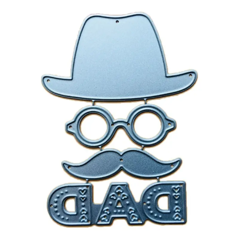 

Новинка 2021, металлические Вырубные штампы в виде шляпы, фотообои «сделай сам», декор для тиснения бумажных карт