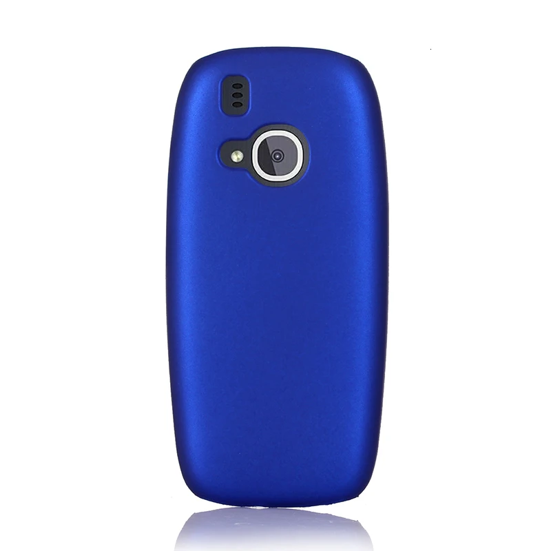 Резиновая Матовая Пластиковая Задняя крышка для телефона Nokia 3310 N3310 TA-1036 TA-1030