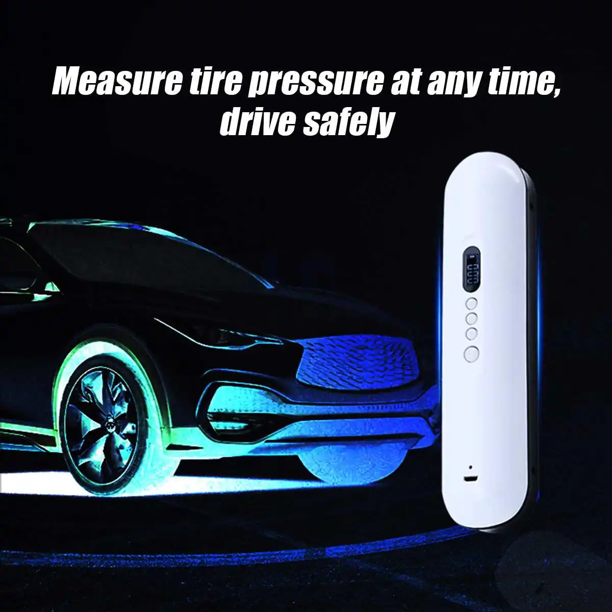 Electric Car Bicycle Pump Rechargeable Air Inflator High Pressure Portable 12VTyre For Tires | Автомобили и мотоциклы