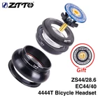 Гарнитура ZTTO для горного велосипеда, 44 мм, ZS44, EC44, CNC 1 18-1 12 дюйма, прямая рама для конической трубы Fork1.5, адаптер, гарнитура, детали для велосипеда
