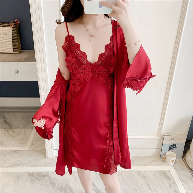 Женская летняя Пижама с V-образным вырезом без рукавов | одежда