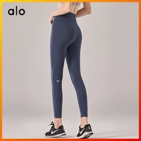 alo yoga womens no embarrassment trousers fitness exercise running quick drying hip lifting high waist leggings