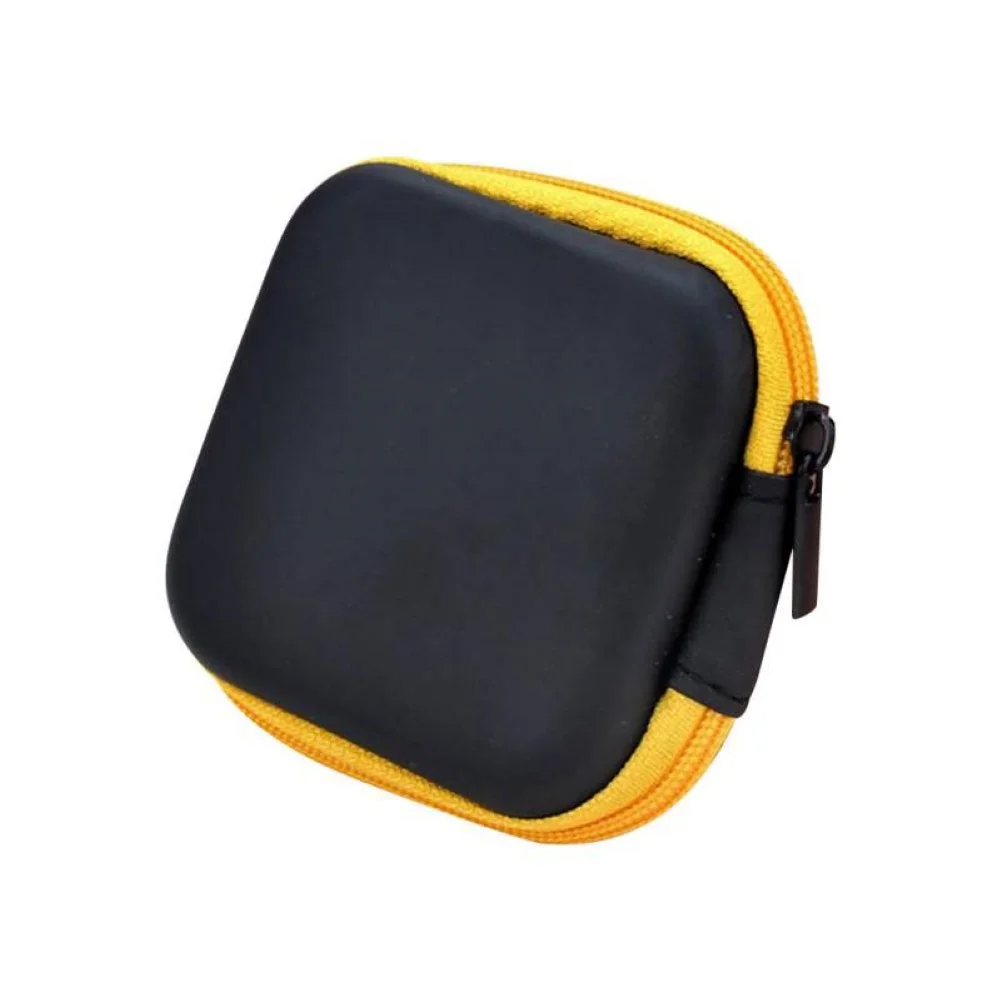 Портативный квадратный мини-контейнер для хранения EVA чехол наушников USB-кабелей