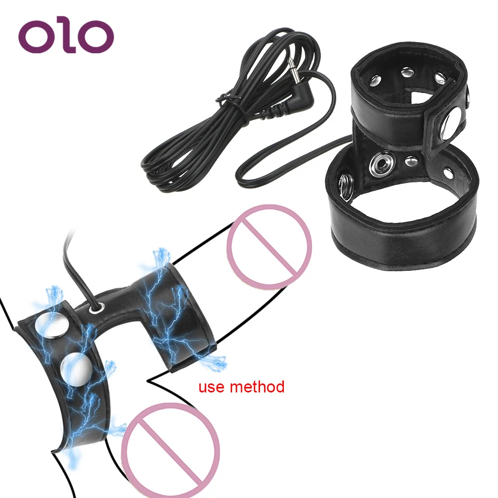 OLO Электрический шок искусственная кожа тематические игрушки стимулятор пениса