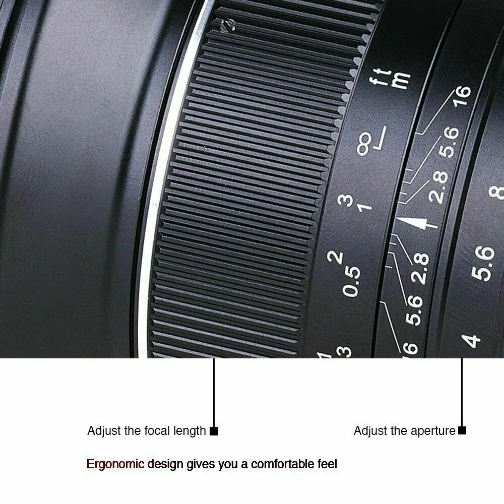 Ручной объектив Kaxinda 12 мм f/2 8 для беззеркальной камеры Canon Sony Fuji M4/3|Объективы