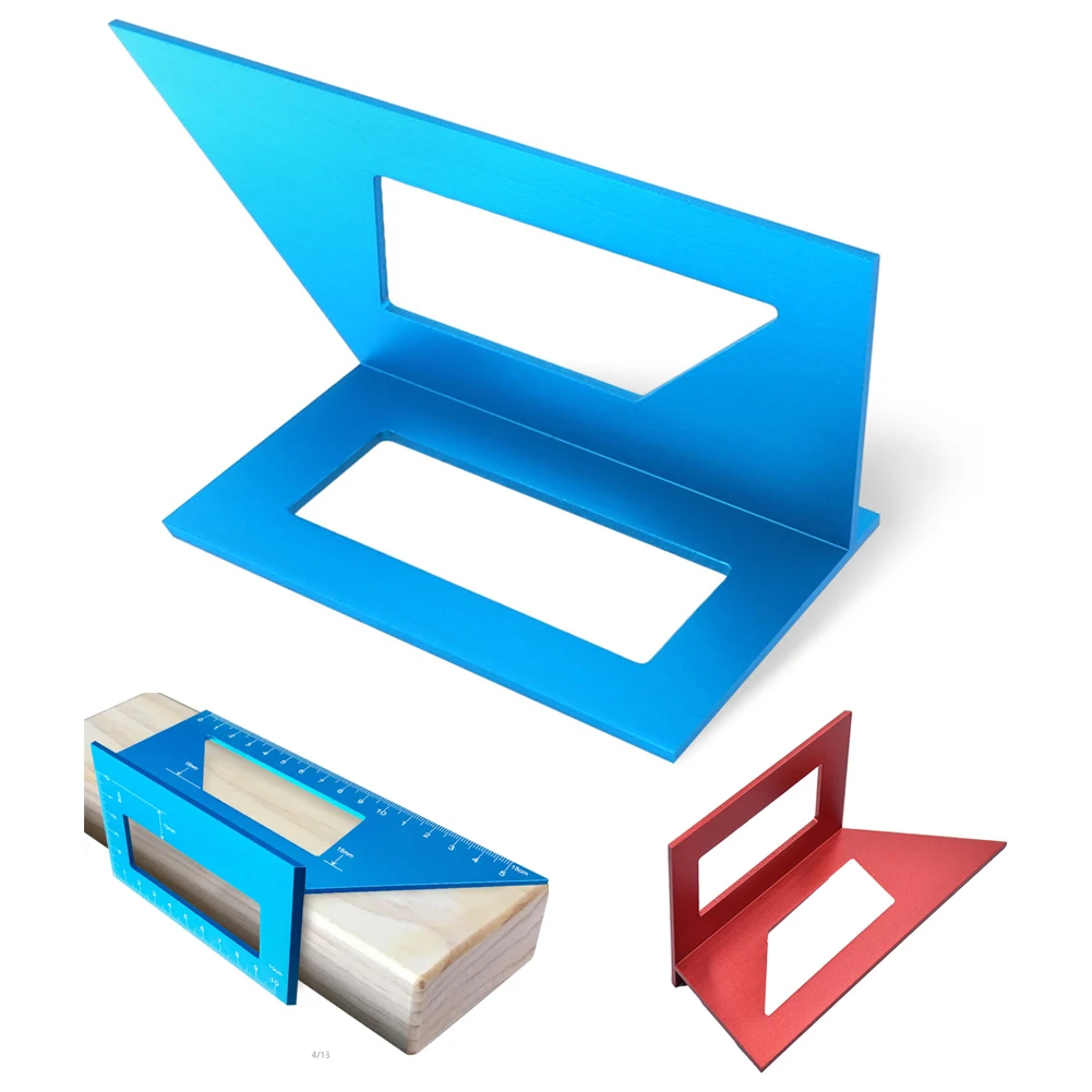 45/90 градусов деревообрабатывающий Многофункциональный квадратный измеритель