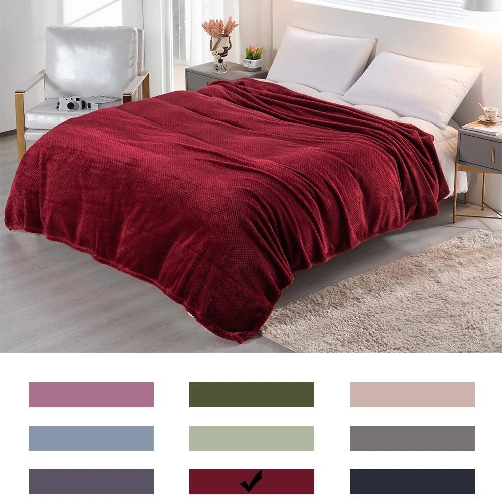 Супер мягкое фланелевое одеяло для использования на диване самолета офисное