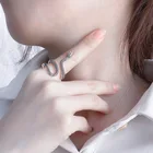 Новинка стереоскопическое большое кольцо в стиле ретро панк змея модное индивидуальное открытое регулируемое кольцо в виде змеи ювелирные изделия в подарок для женщин