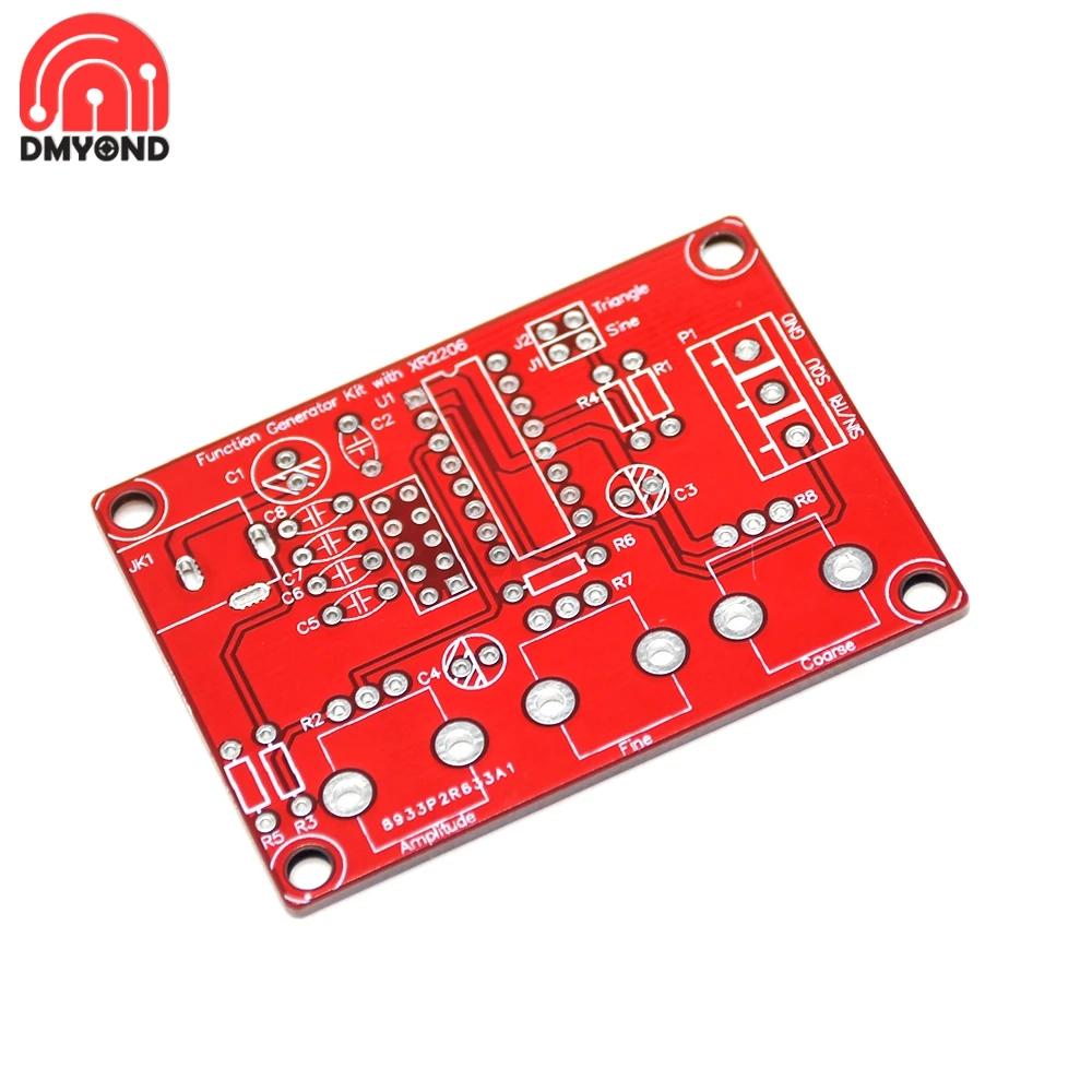 DDS Функция генератор сигналов XR2206 DIY Набор синусоидальный сигнал Треугольники