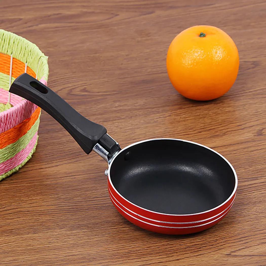 

Mini Frying Pan Eggs Pan Non-Stick Steel Frypan Pot Saucepan Household Frying Pan Egg Pancake Omelette Steak Pan Roasting Pans