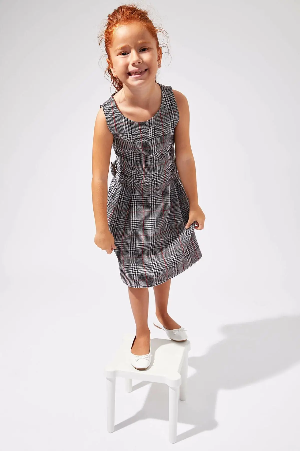 DeFacto Girl Knitted Dress-L3580A619AU | Детская одежда и обувь