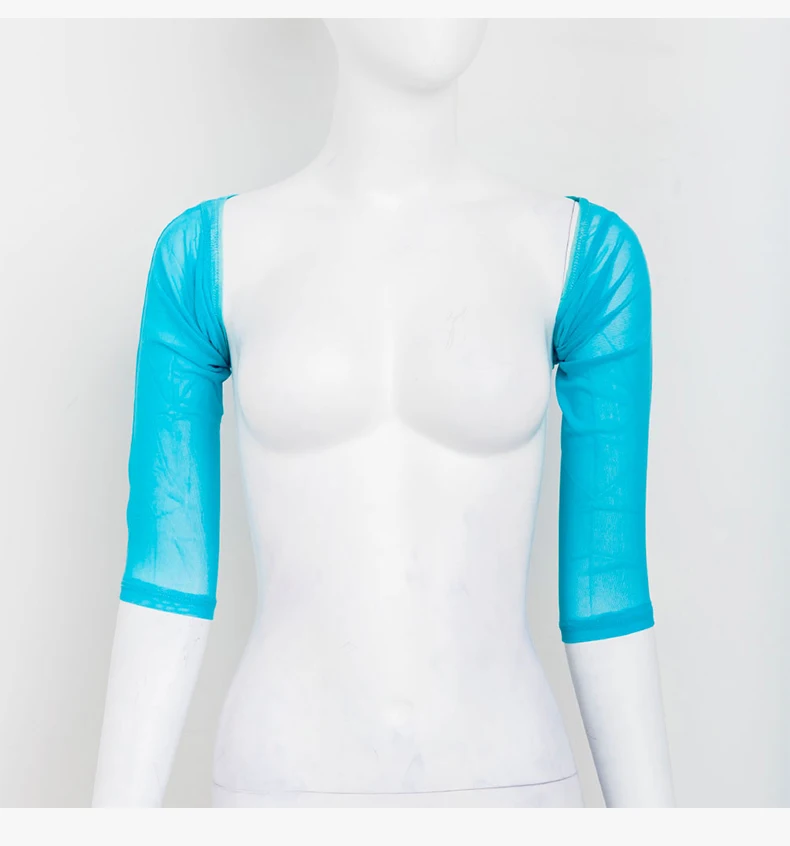 Женские топы для танца живота цельная трико танцевальная одежда боди джемпер с длинными рукавами аксессуары для танца живота 2045