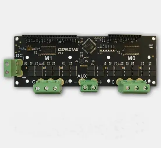 Контроллер ODrive 3 6 FOC BLDC AGV с сервоприводом и двойным мотором макетная плата