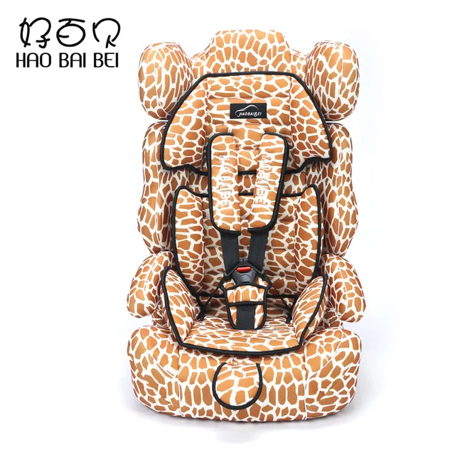 Safety Seat Folding 9 Months -12 Years Old 18 Child Vehicle Car Infant Portable Five-point Harness | Мать и ребенок