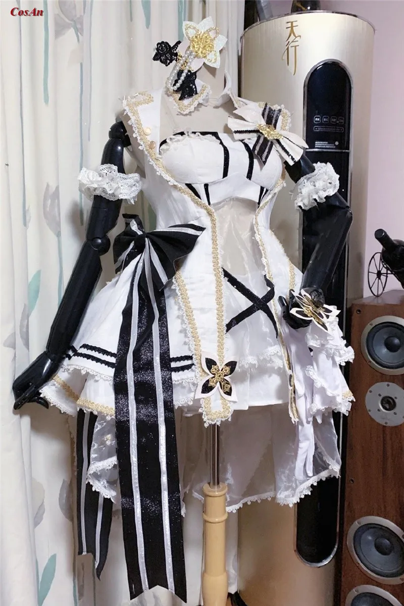 

Костюм для косплея Game Azur Lane иллюстриоу, Высококачественная солдатская униформа, унисекс, для активвечерние, одежда для ролевых игр на заказ