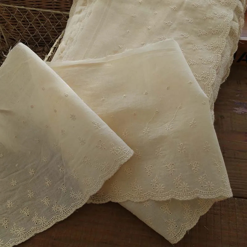 Однометровая Цветочная вышитая искусственная лента сделай сам ширина 19 см