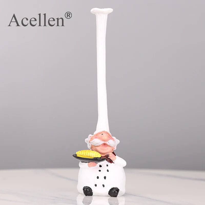 Фигурка шеф повара из смолы креативное украшение для ресторана дома и кухни бара