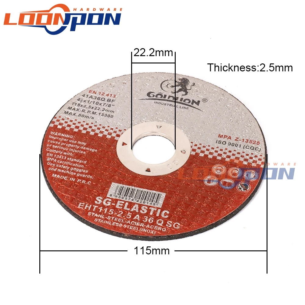 Металлический режущий диск лезвие для шлифовального круга усиленное режущее