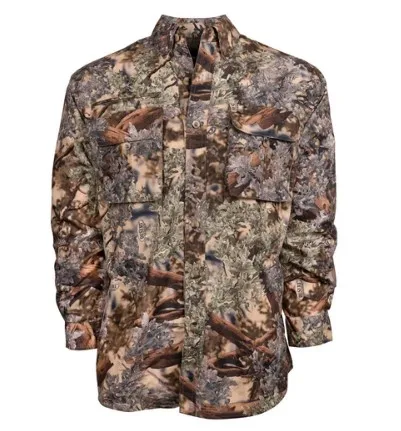 Мужская камуфляжная рубашка для охоты Спортивная быстросохнущая дышащая