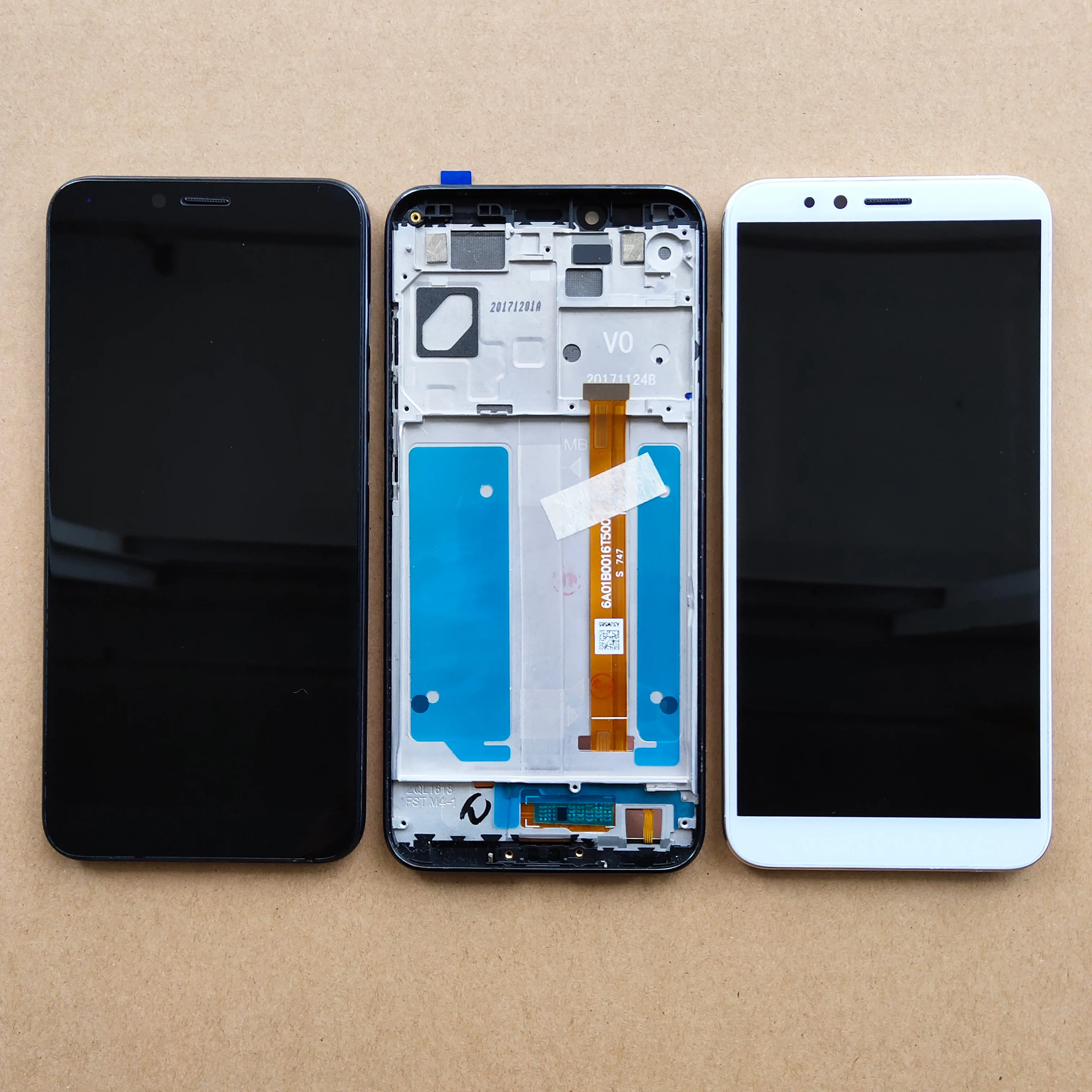 Black/White 5.7 inch NEW For Gionee S11 lite Full LCD Display + Touch Screen Digitizer Assembly Replacement parts With Frame | Мобильные