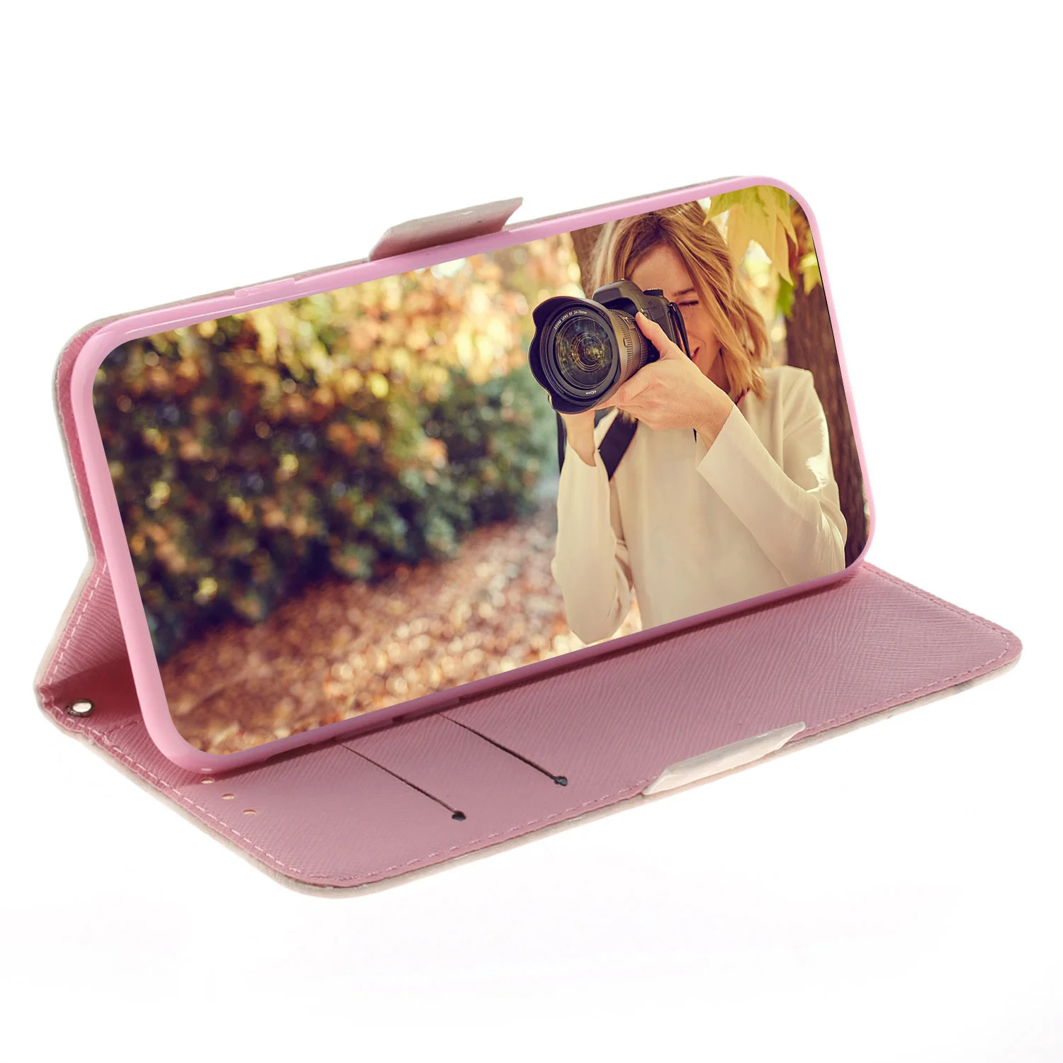 

Flip Leather Case Huawei P Smart 2021 2020 Smart S Y8P P40 Lite Pro Fundas 3D Wallet Card Holder Stand Book Cover Painted Fundas
