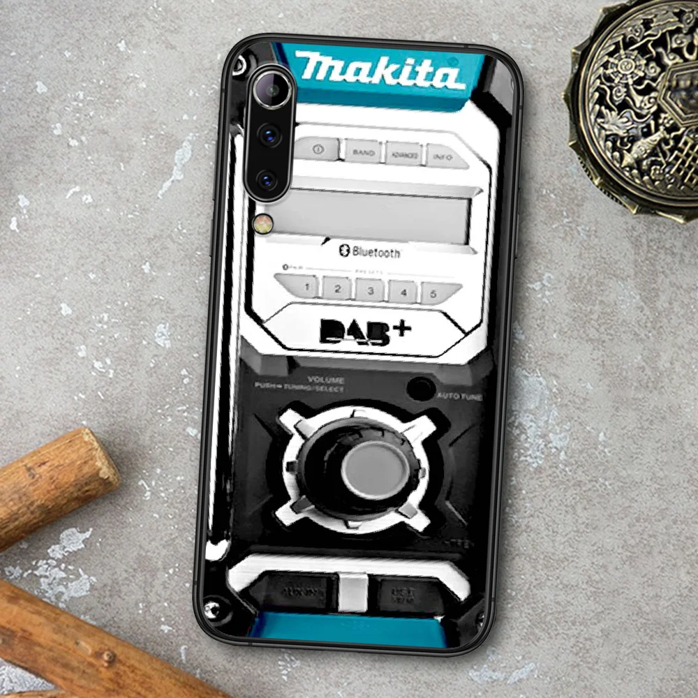 

Toolbox Makitas Phone Case For Xiaomi Mi Note 10 A3 9 MAX 3 A2 8 9 Lite Pro Ultra black Bumper Fashion Hoesjes Trend Waterproof
