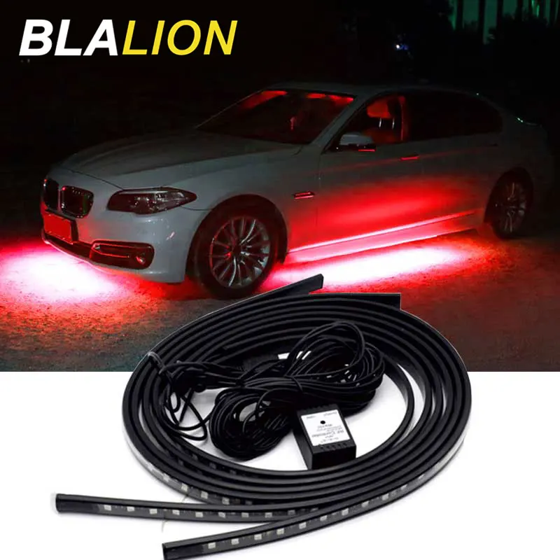 12V светодиодный автомобиль под приложение дистанционного Управление RGB полосы