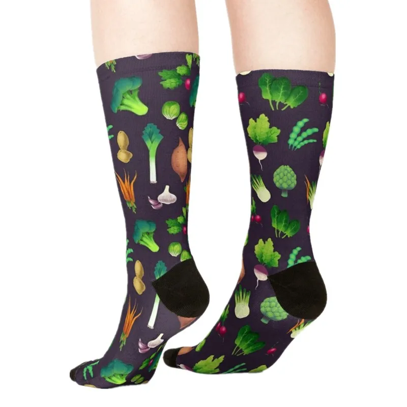 

2021 Women's socks kawaii Dark dream forest Printed Socks Woman harajuku Happy Funny Novelty cute girl gift Socks for women