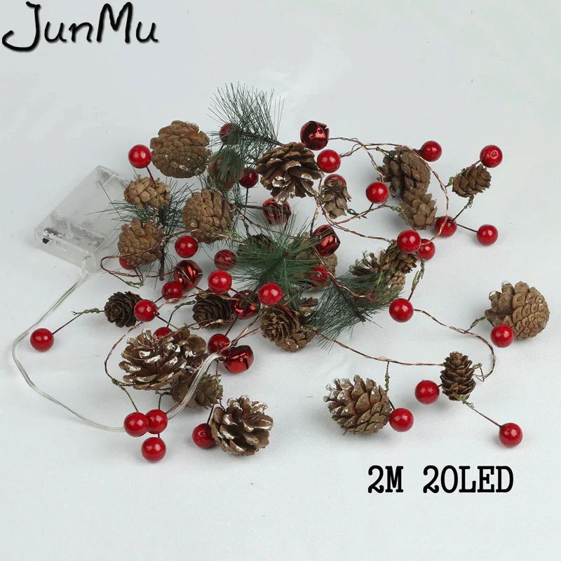 2020 новые светодиодные светящиеся гирлянды светильник Рождественская елка