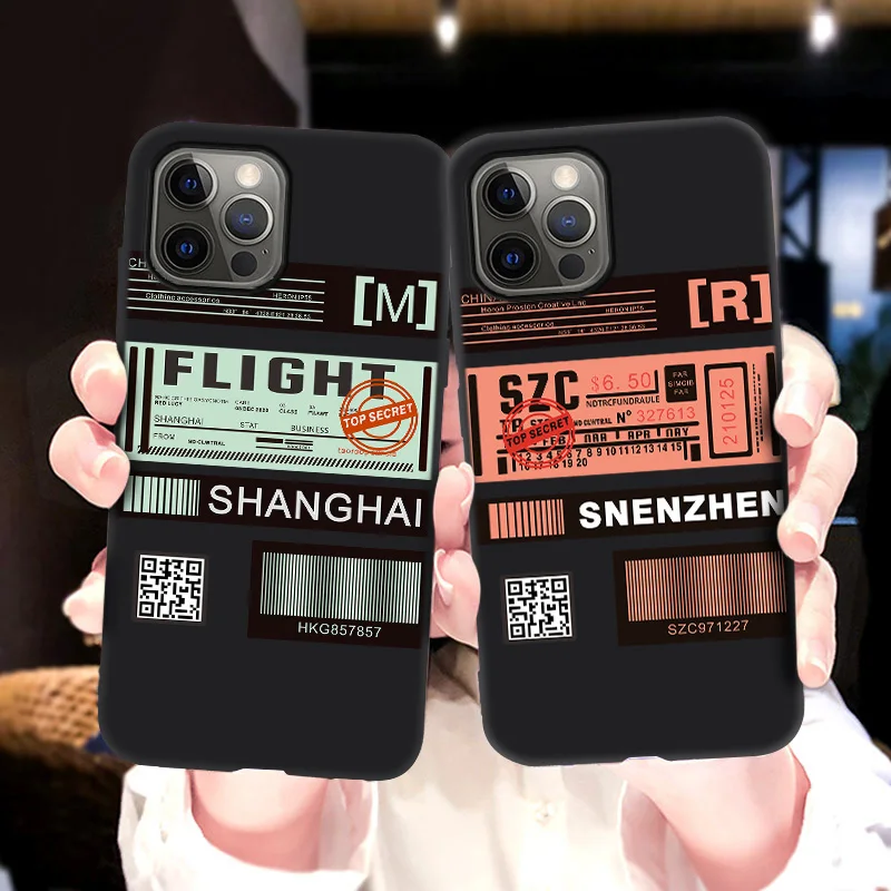 protective case for tecno spark 6 go 2020 case art letter label phone cover on tecno spark 5 pro 6 air 7 7p camon 15 case bumper free global shipping