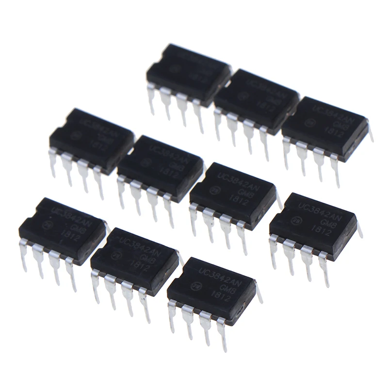 10 шт. UC3842AN оригинальный IC DIP-8 регулирующий тип тока широтно-импульсная модуляция |