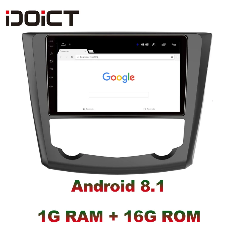 Автомобильный DVD-плеер IDOICT Android 9 1 с GPS-навигацией мультимедиа для Renault kadjar