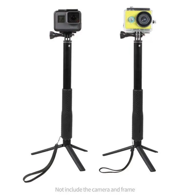 Tripod Pole Extendable Waterproof Selfie Stick 19 Inch Handheld Monopod Dive For GoPro Hero 4 3+ 3 2 SJ4000 for Xiao Yi | Электроника