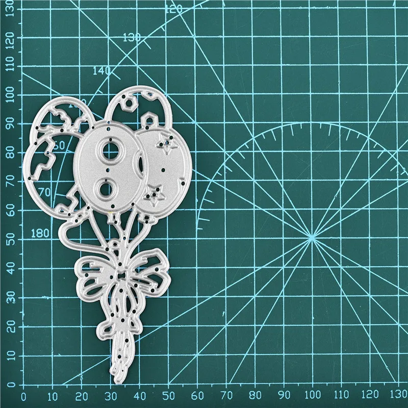 Штампы DiyArts с воздушными шарами для празднования металлические штампы